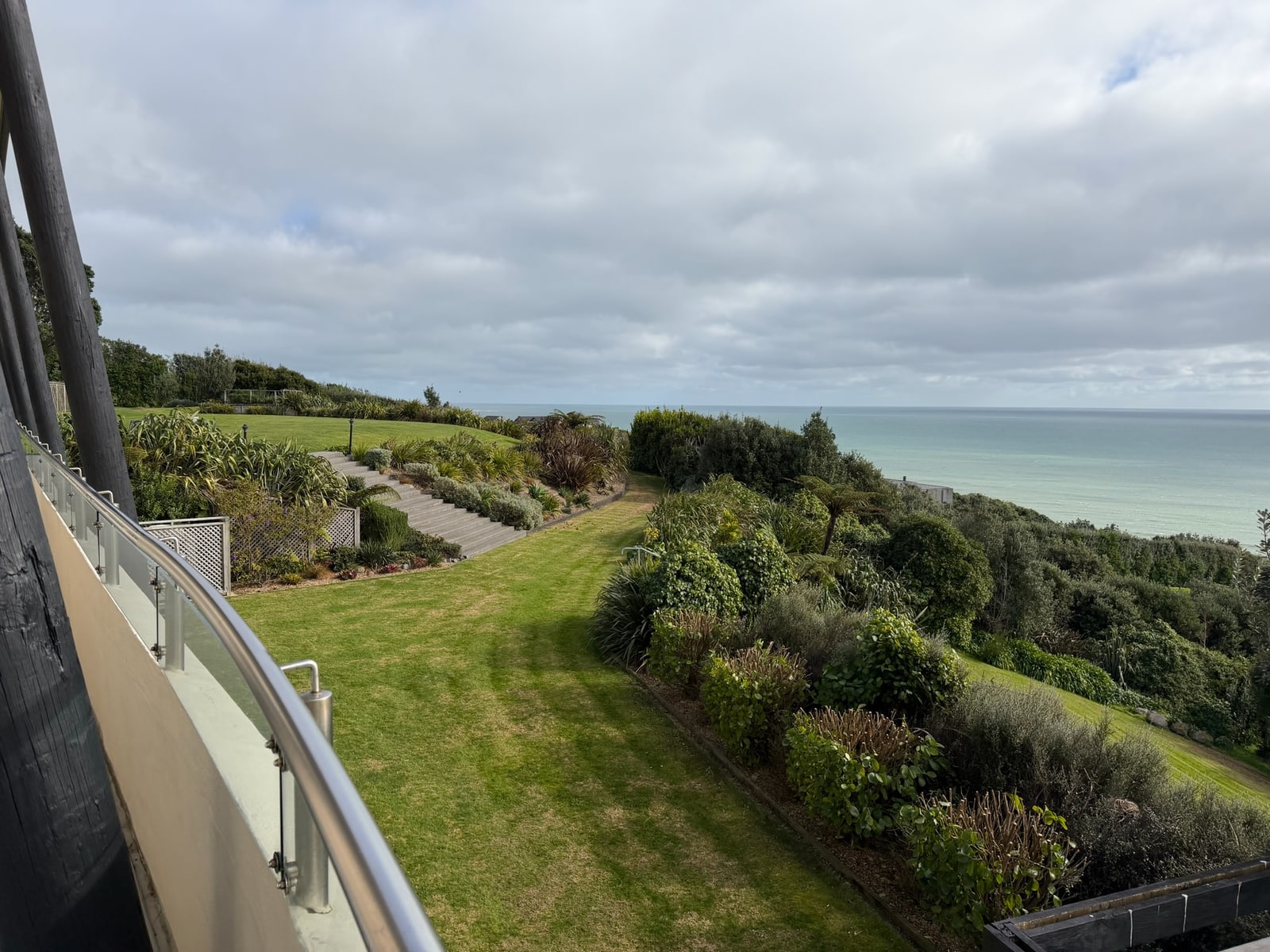 Okurukuru Bistro with beautiful views of Taranaki
