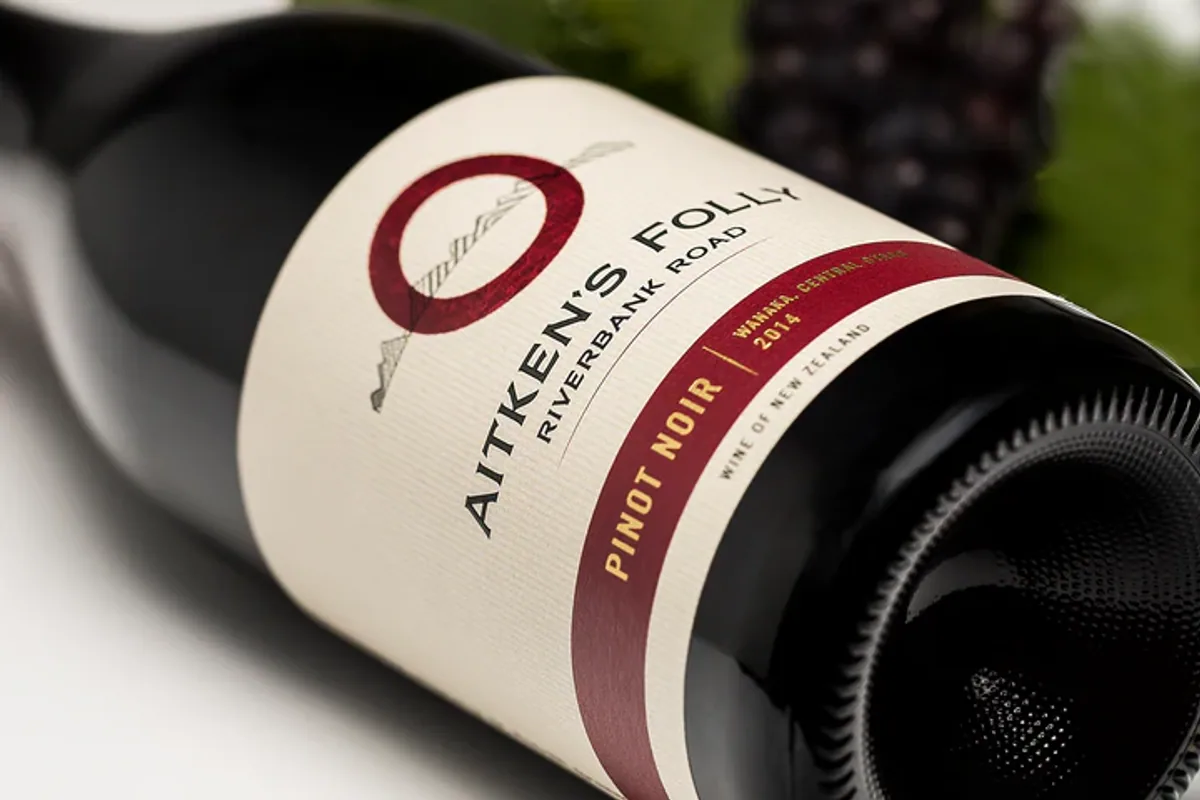 Aitken's Folly Vineyard Pinot Noir bottle
