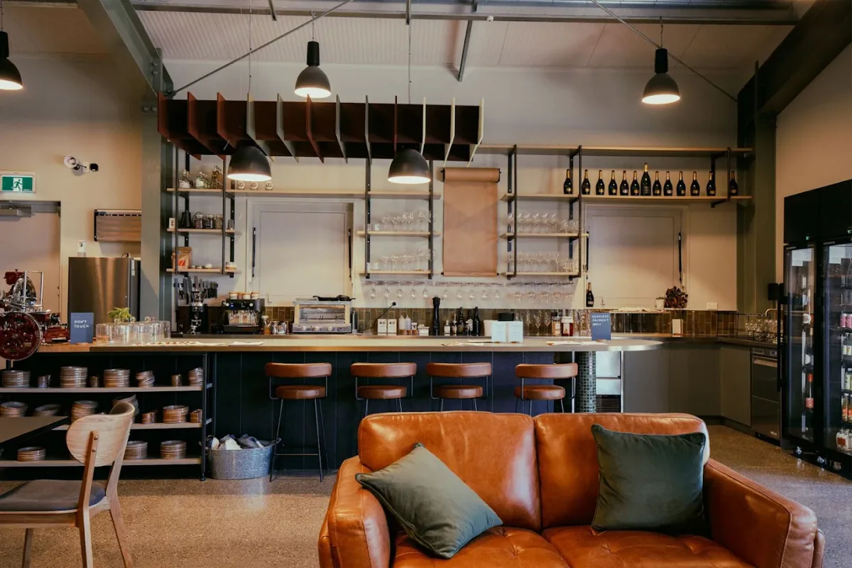 Small Town Winery tasting room